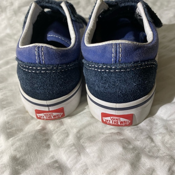 Child size 8 Blue Vans. In good used condition. - Picture 4 of 8